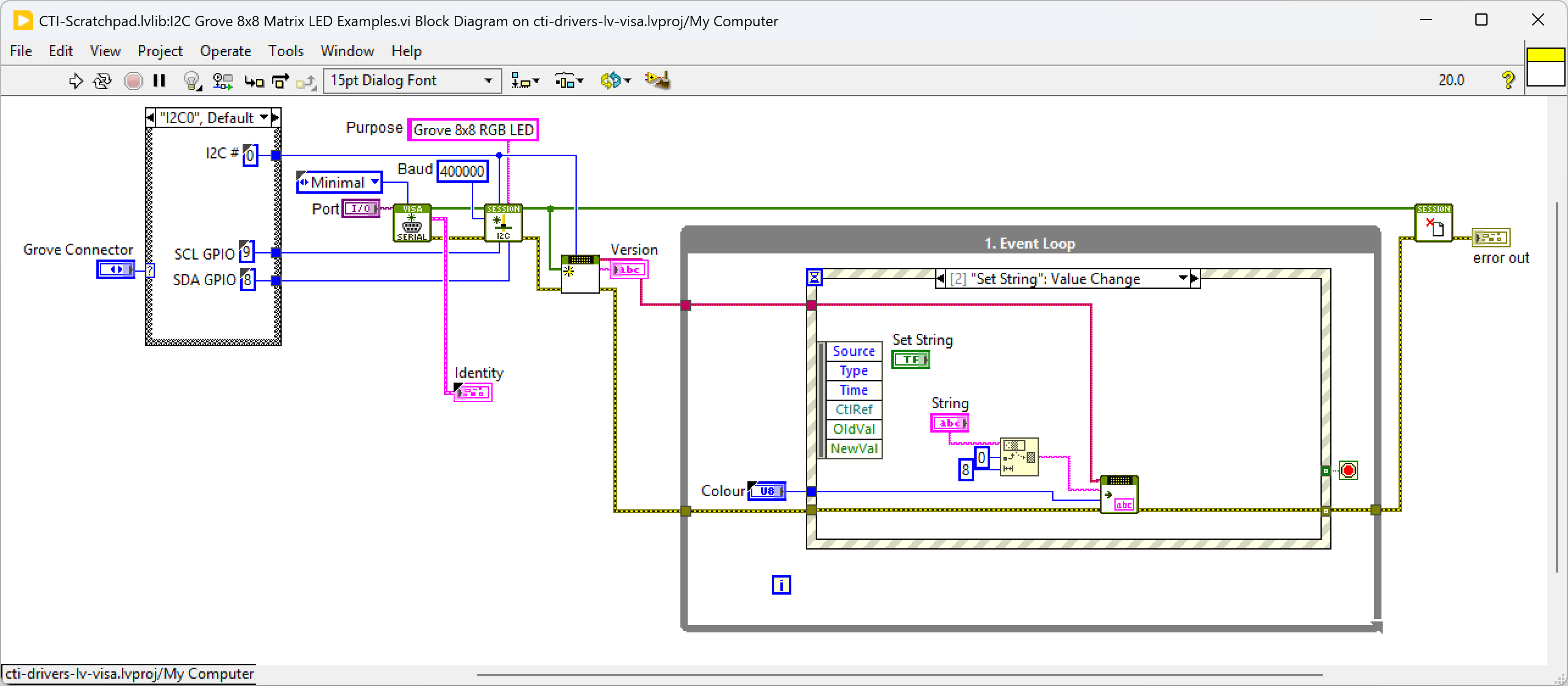 Grove8x8RGBLEDExamplesBD