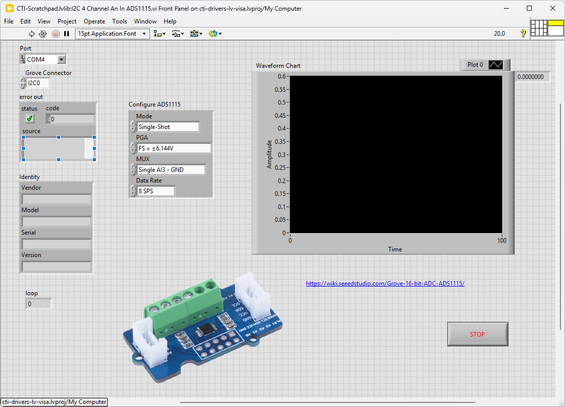 GroveADS11154ChanADCFP