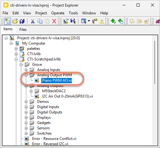 GroveAnalogOutputPWMProject