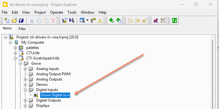 GroveDigitalInProject