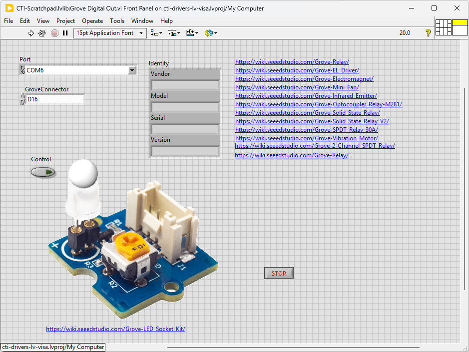 GroveDigitalOutLEDFP