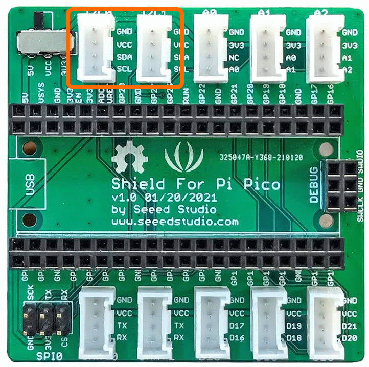 GrovePicoShieldI2CConnection