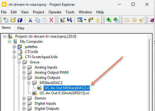 M5StackDAC2AnalogOutputProject