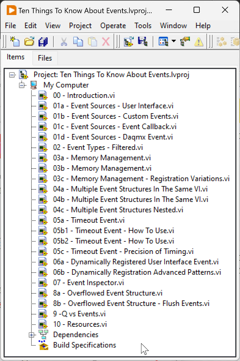 01 examples project