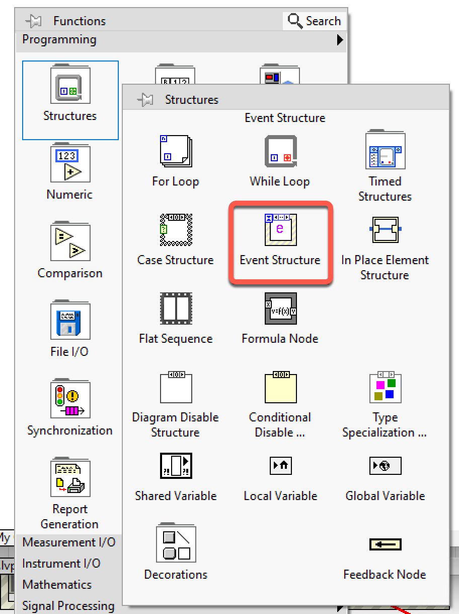 02 event structure in the palette
