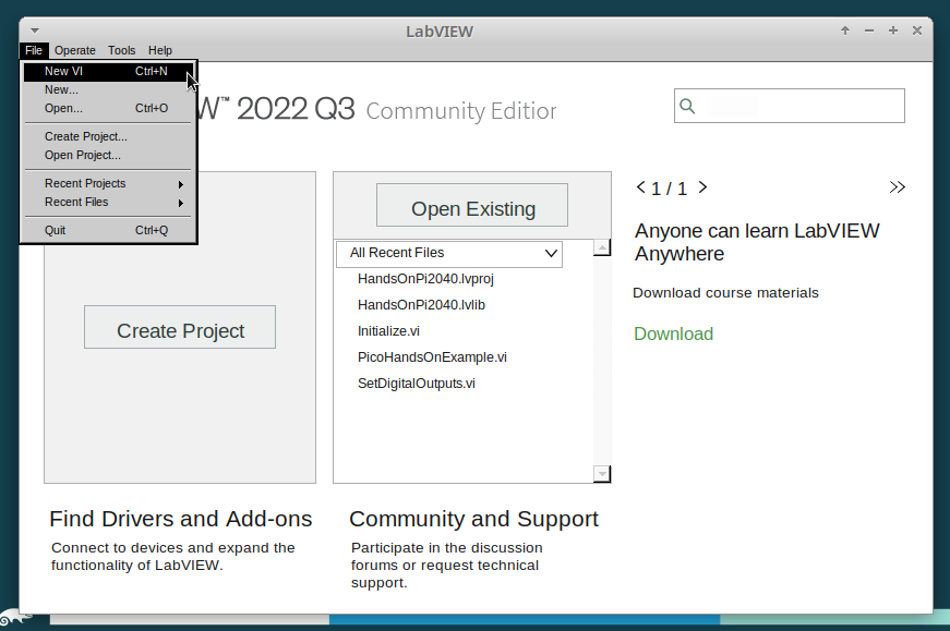 cm 005.00 SelectFile  NewVI