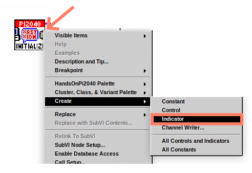 cm 019.00 RightClick Create Indicator Initialize