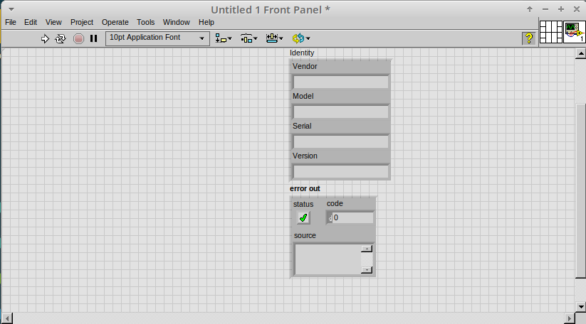 cm 023.00 Identity ErrorOut Indicators on FrontPanel