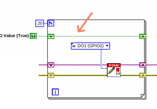 cm 039.00 DragTrueConstantOutsideForLoop WireToShiftRegister