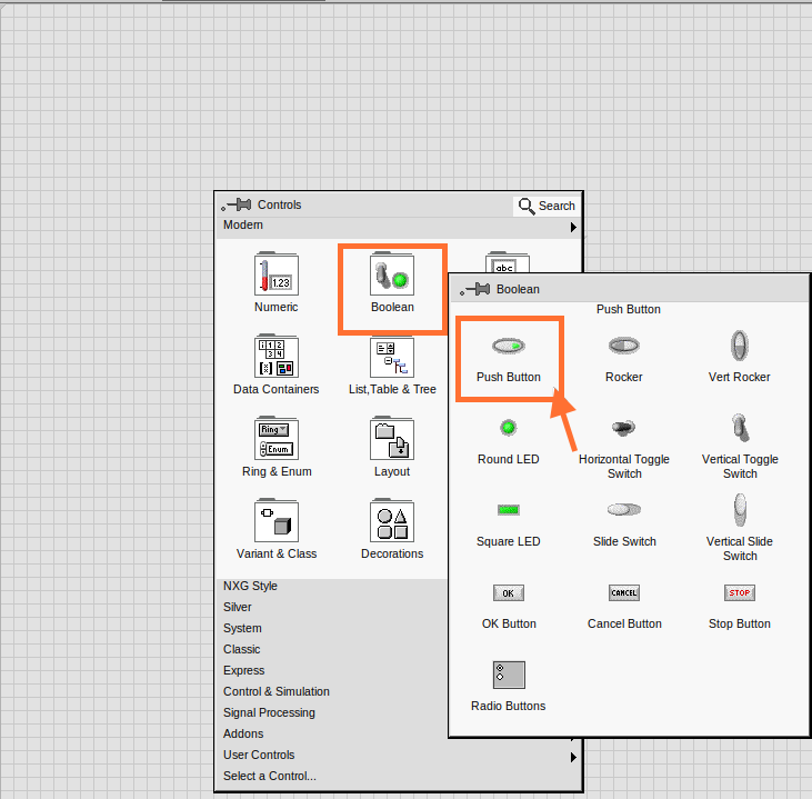 cm 058.00 RightClick ControlsPalette Boolean PushButton2