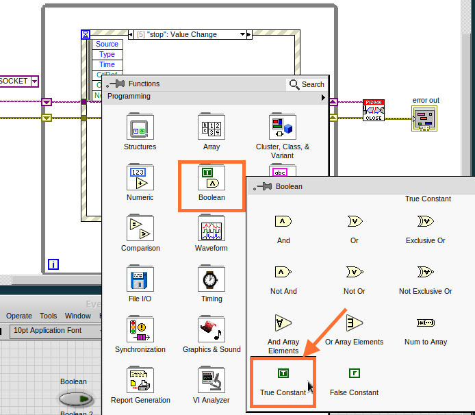 cm 074.00 RightClick FunctionsPalette Boolean TrueConstant