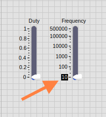 cm 099.00 FrequencySlideScaleLogarithmic